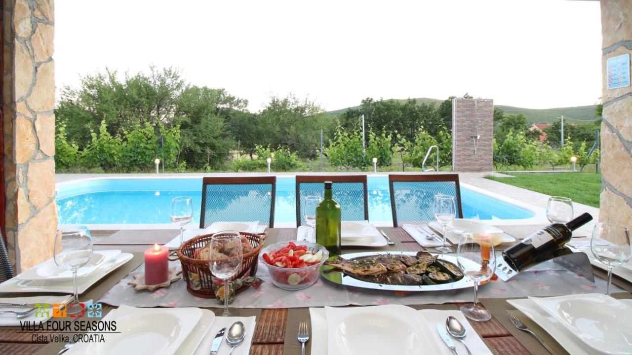 Villa Four Seasons Velika Čista Exterior foto