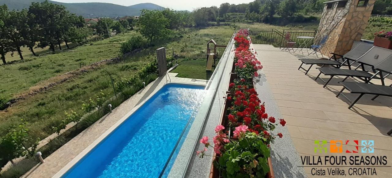 Villa Four Seasons Velika Čista Exterior foto