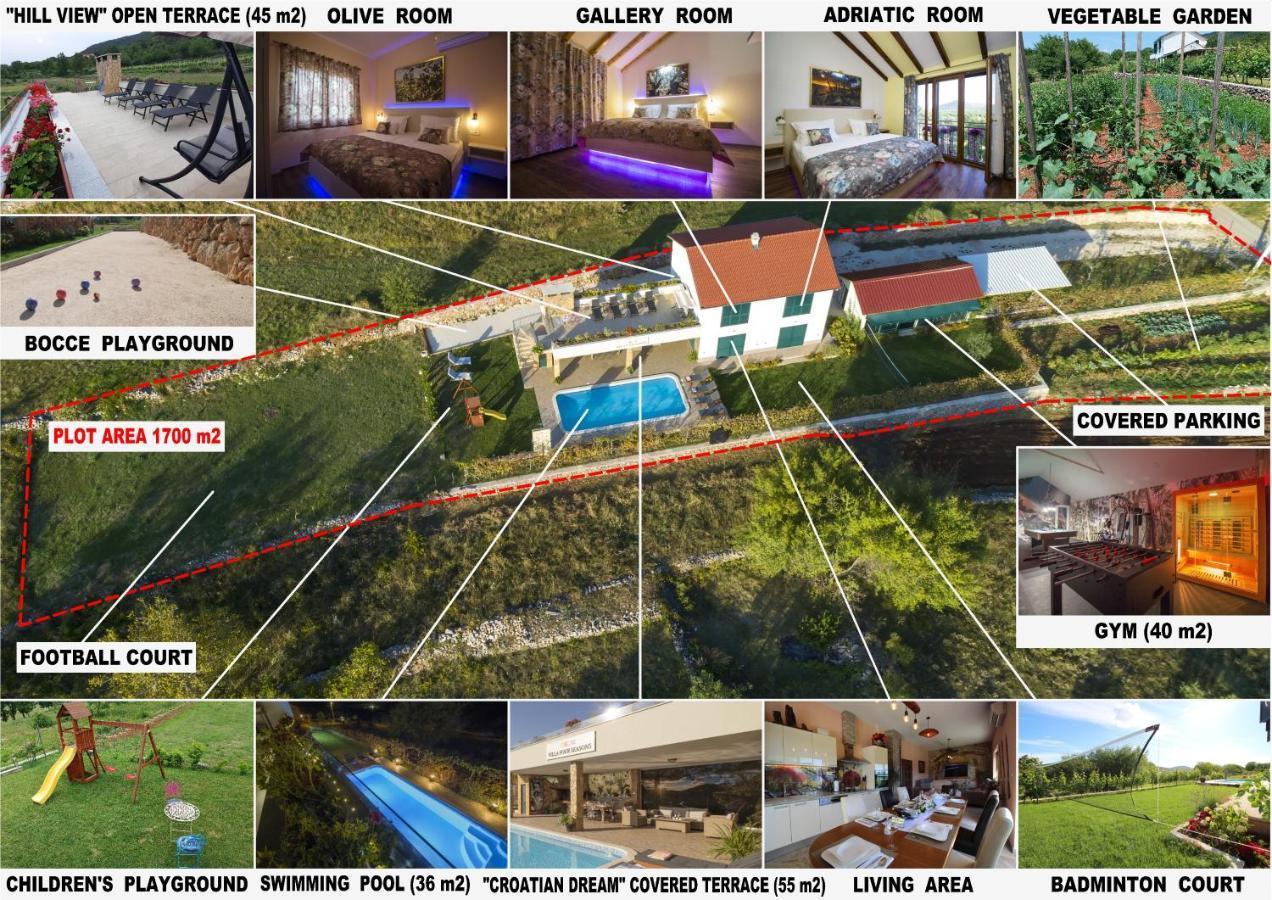 Villa Four Seasons Velika Čista Exterior foto